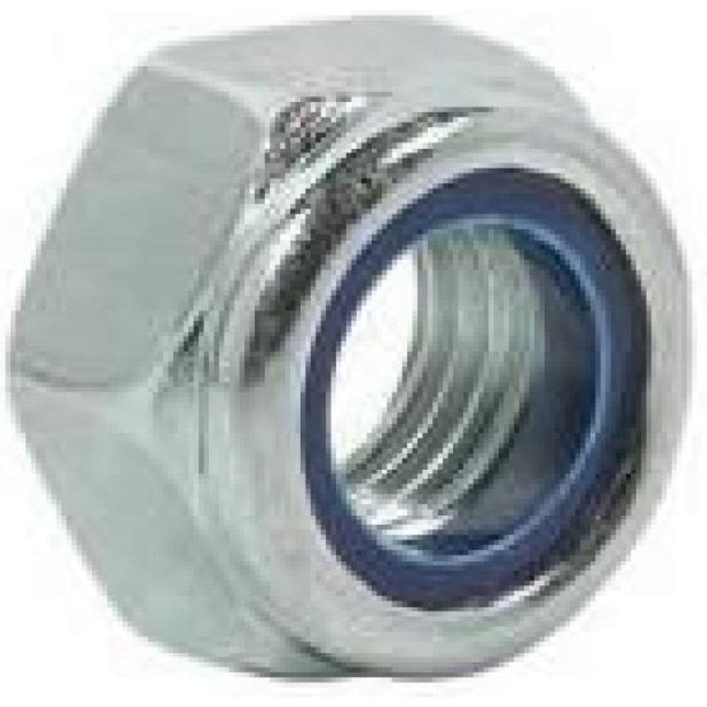 Porca Trava 6mm Parloc - 20 Unidades - Nylon