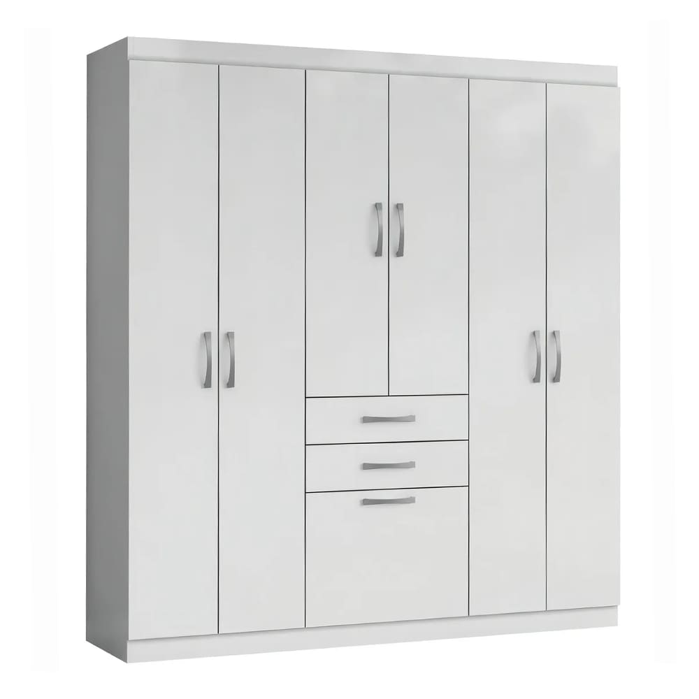 Guarda Roupas Casal 7 Portas 2 Gavetas Lisboa Aramóveis