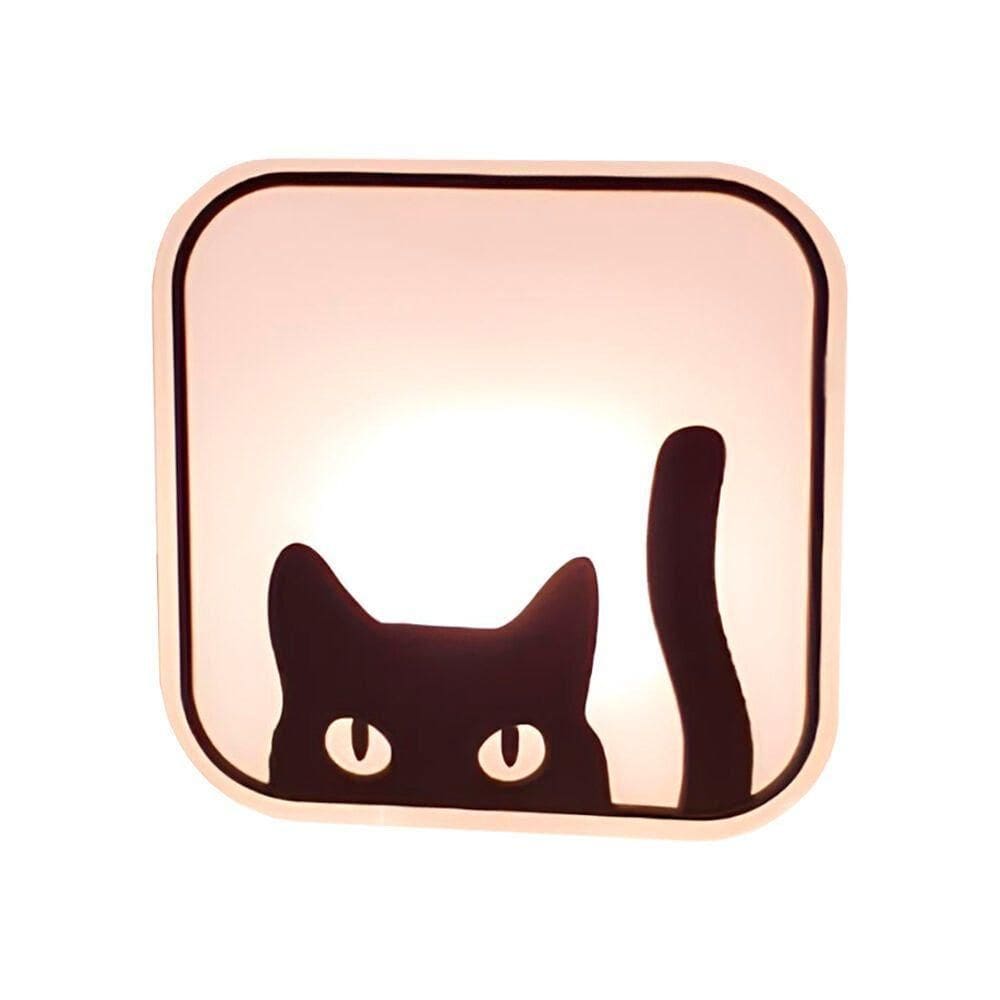 Luminária Box Gato Precioso - Iluminação Elegante Para Seu Espaço Aconchegante