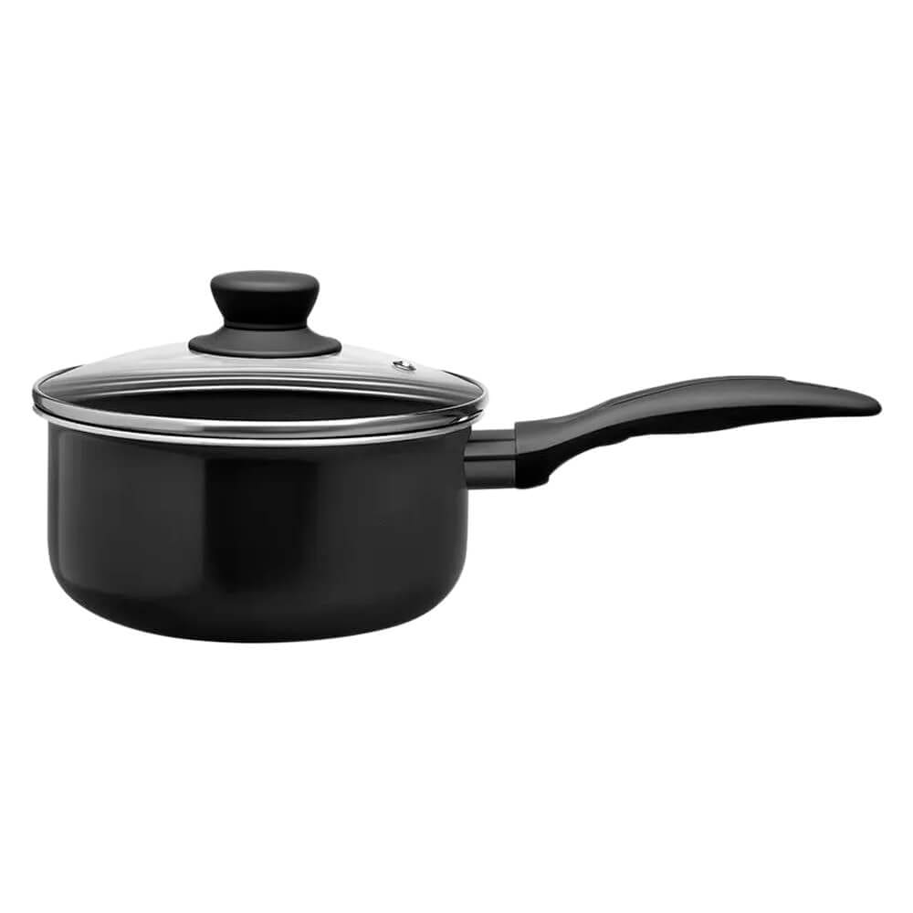 Panela Antiaderente Cerâmica Easy Preto 16cm - Brinox