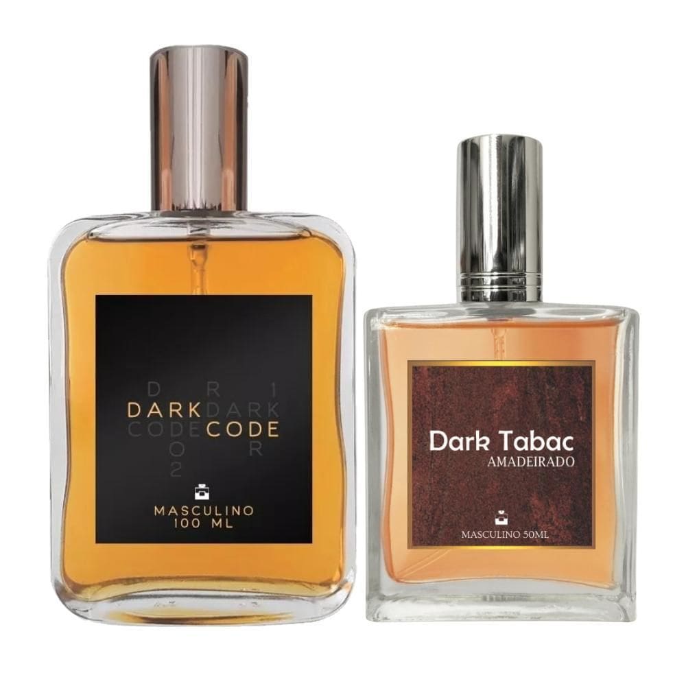 Kit Perfume Masculino Dark Code 100Ml + Dark Tabac 50Ml
