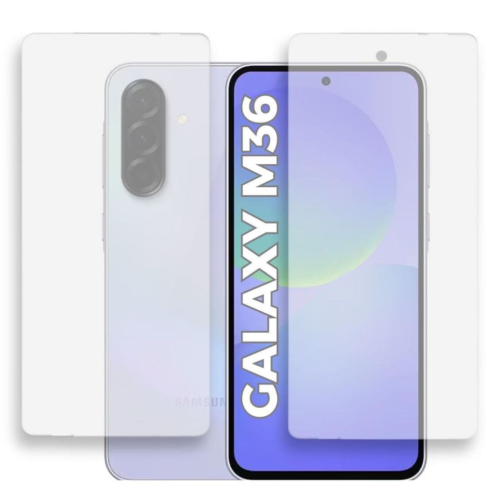 Pelicula Hidrogel Frente E Verso Compativel Para Galaxy M36