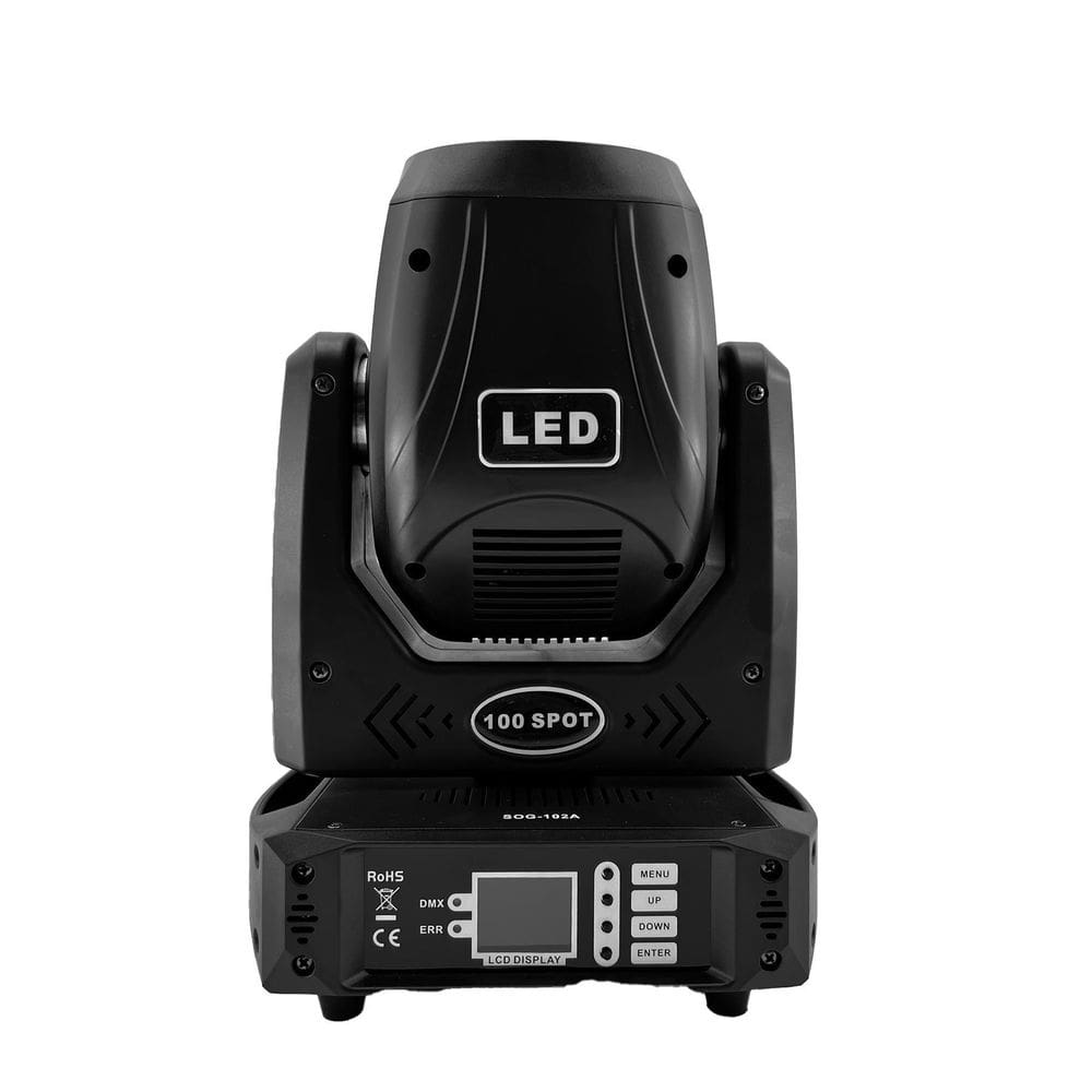 Kit 2 Mini Moving Led Spot Sog 100W Com Fita 102A
