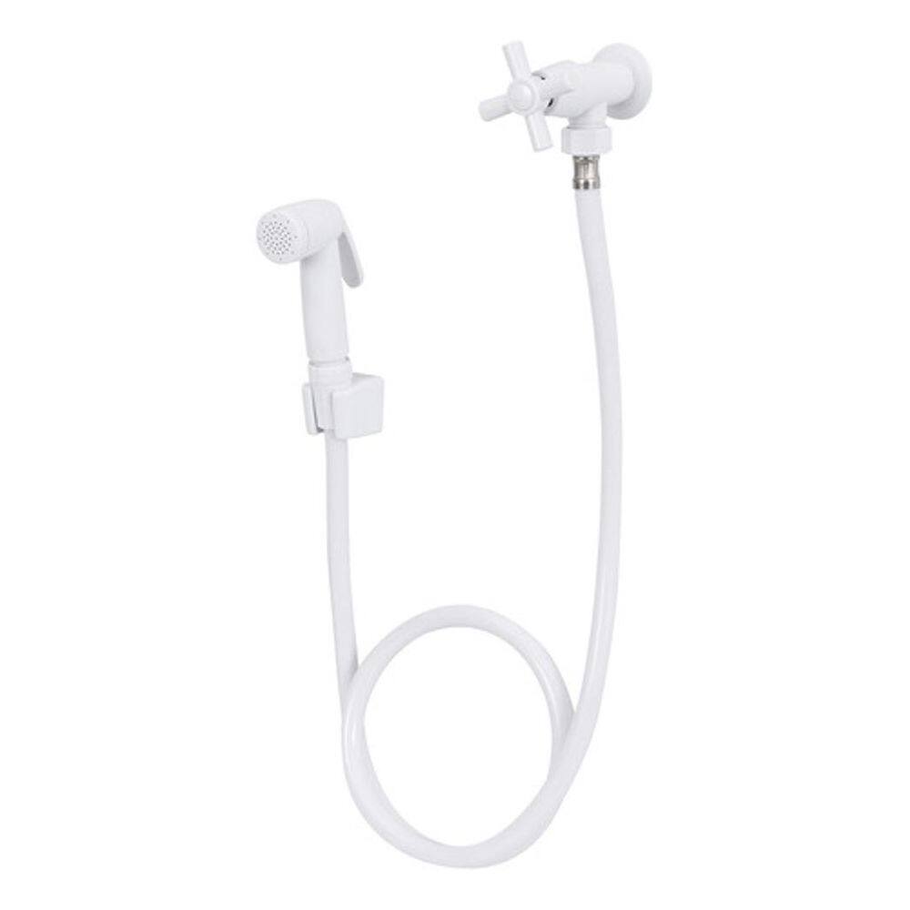 Ducha Higienica Cromada Civitt Plastico Abs 1,2 Metro