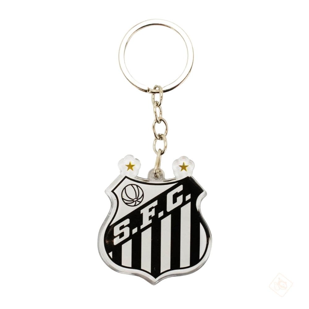 Chaveiro de Metal Santos Futebol Clube - Mileno