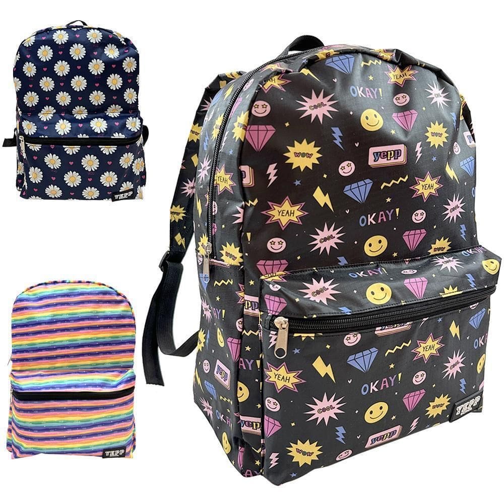 Mochila Juvenil Feminina Yepp Backpacks 16``
