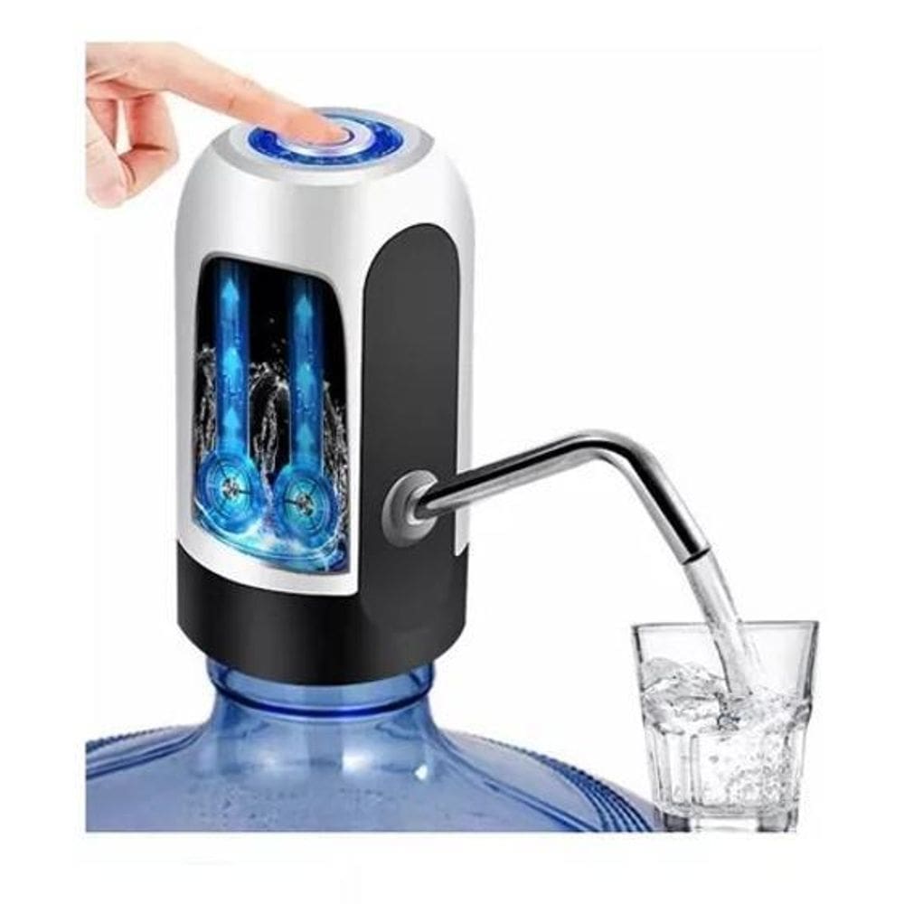 Bomba Elétrica Recarregável USB: Água de Galão - Bivolt