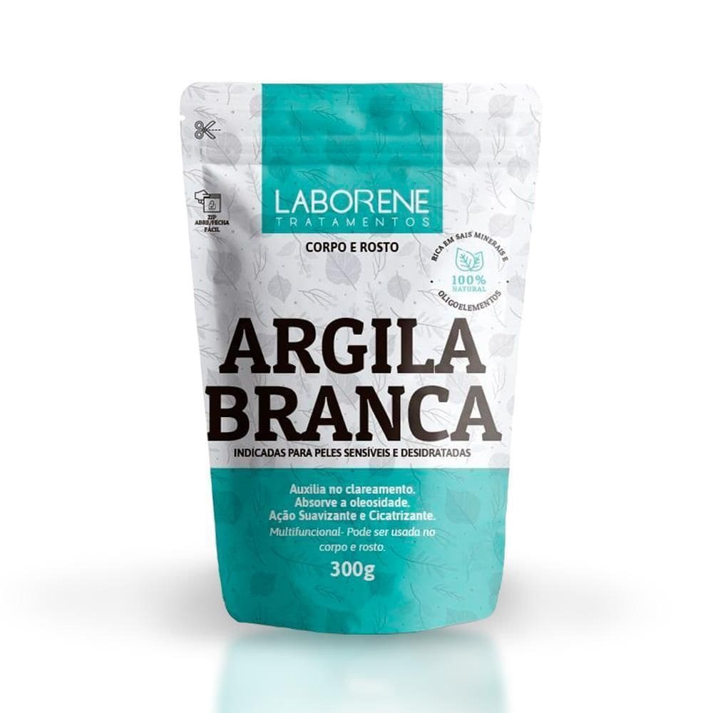 Laborene - Sache Argila Em Pó Branca 300G