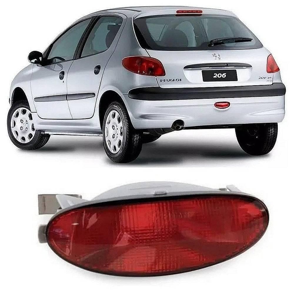 Lanterna Neblina P/Choque Tras Peugeot 206 1999/2010 Fitam