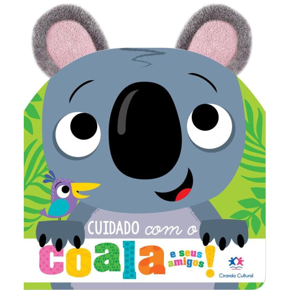Cuidado com o coala e seus amigos! Orelhinhas de pelúcia