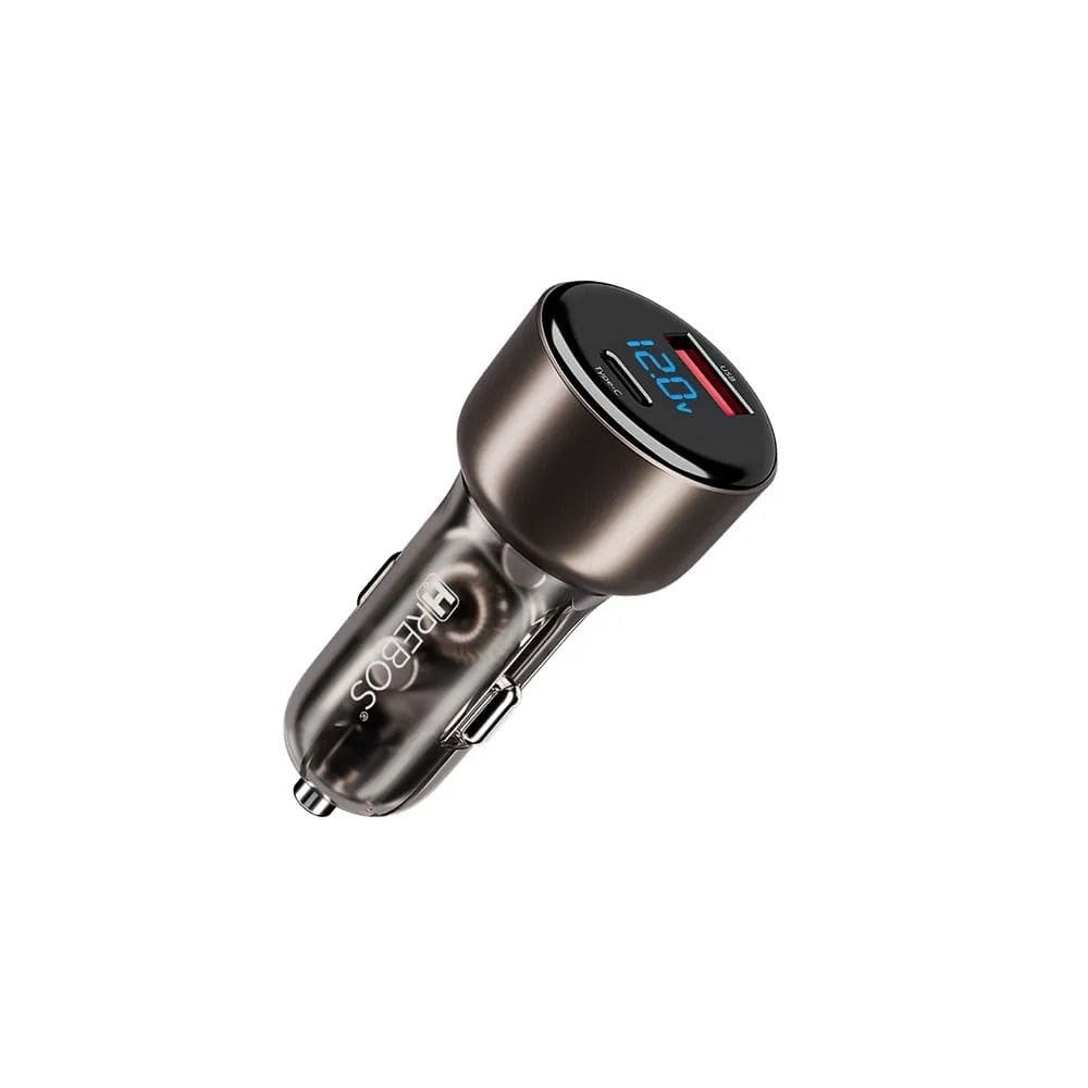 Carregador Veicular Hrebos Crv501 Usb-a E Tipo-c 48w Turbo