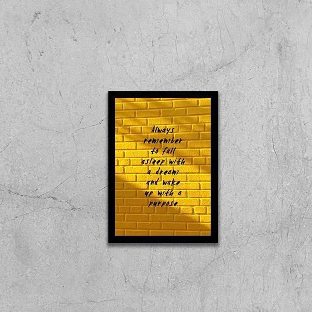 Quadro Always Remember 24X18Cm