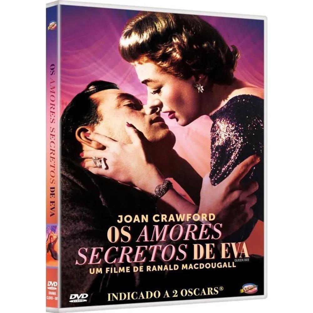 Dvd Os Amores Secretos De Eva - Joan Crawford -