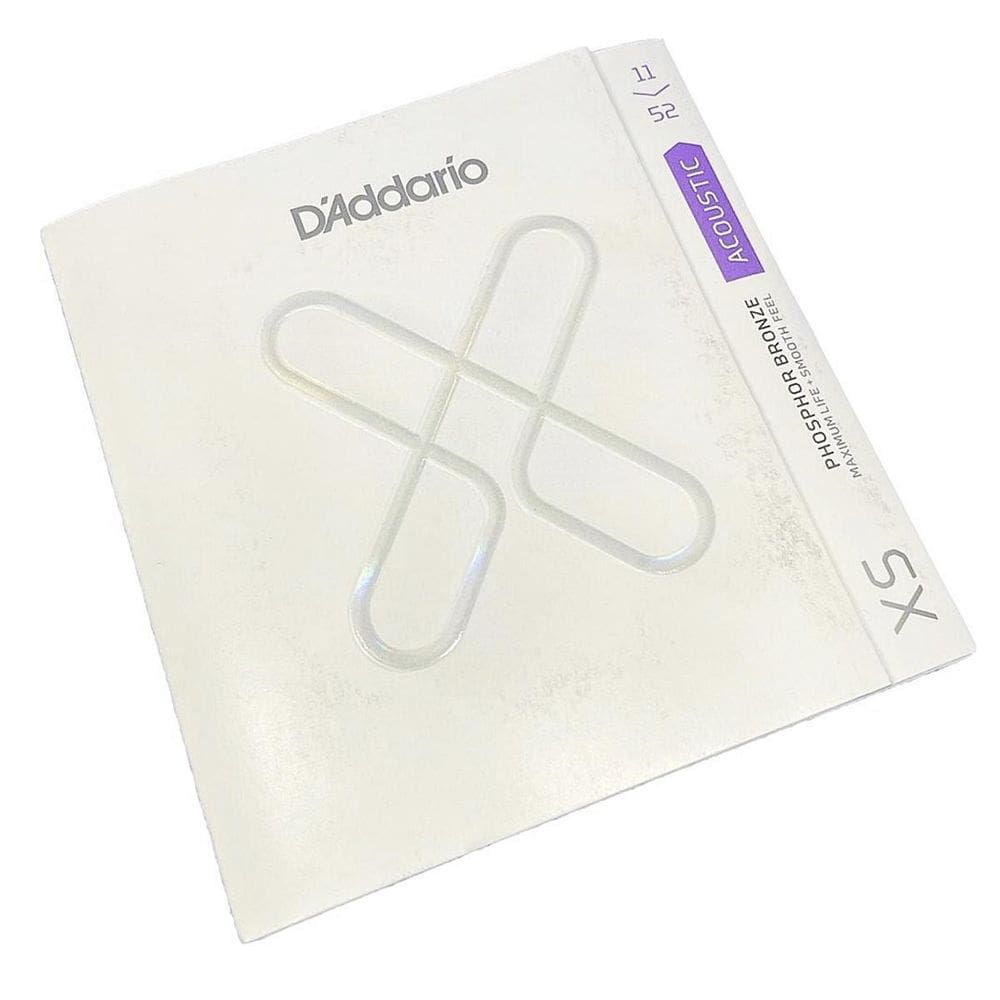 Encordoamento 11-52 Violão Daddario Xs1152 Cordas Premium