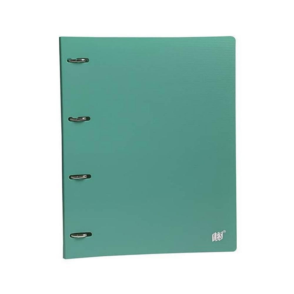 Fichário Yes A4 Colorido Com 5 Divisórias 96 Folhas - Verde