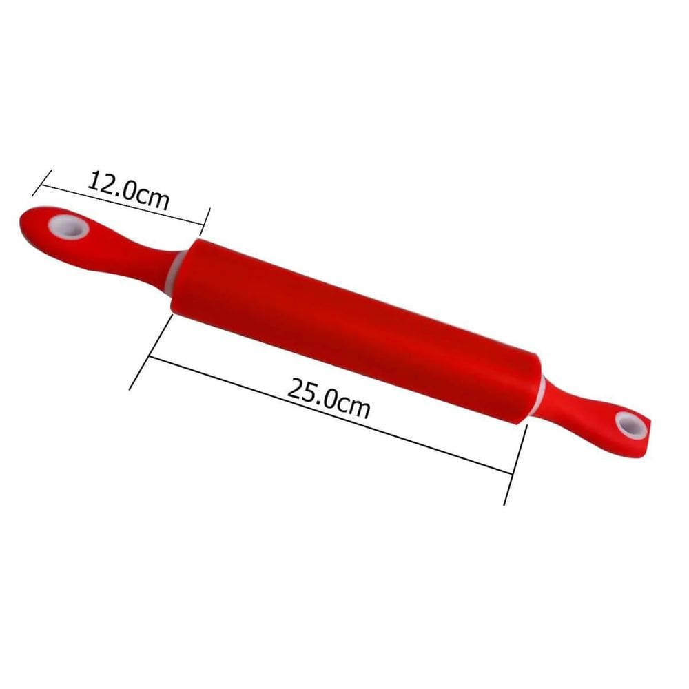 Rolo De Massa De Silicone Com Cabo De Plástico 48Cm