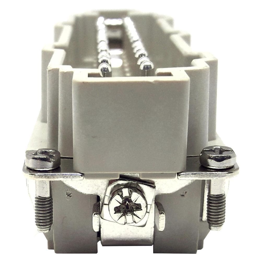 Miolo Tomada 24 Pinos Macho He-024-M Conector Inserto, 500