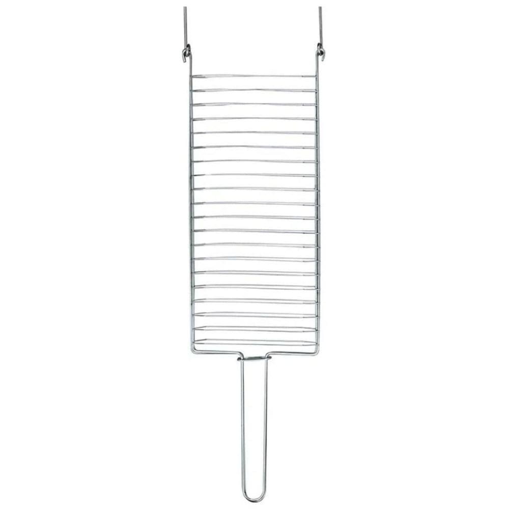 Kit Preparo Churrasco 4Pcs Churrasqueira Grelha Espetos 65Cm