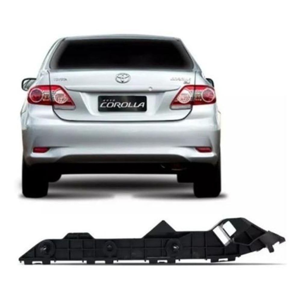 Guia Suporte Parachoque Traseiro Corolla 2008 A 2014 Direito