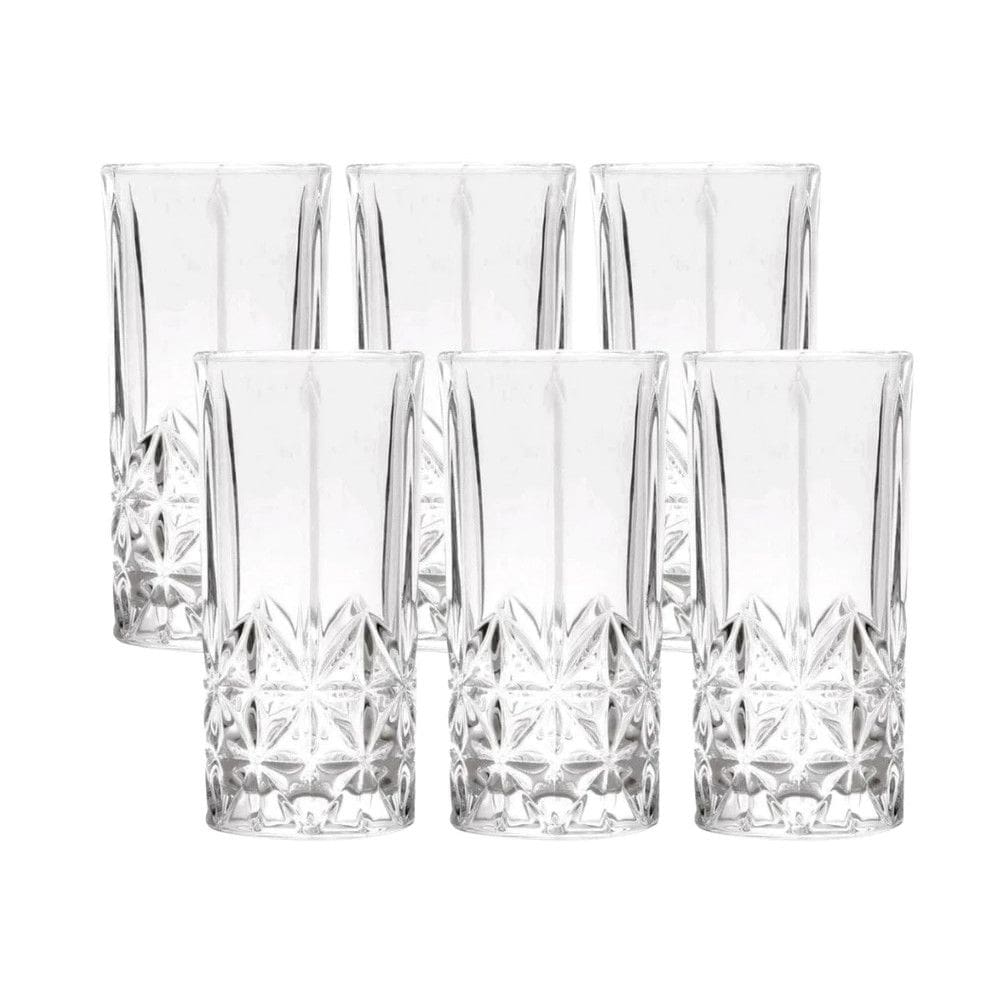 Jogo de Copos Long Drink Koper 6 Peças - 350ml - Mimo Style