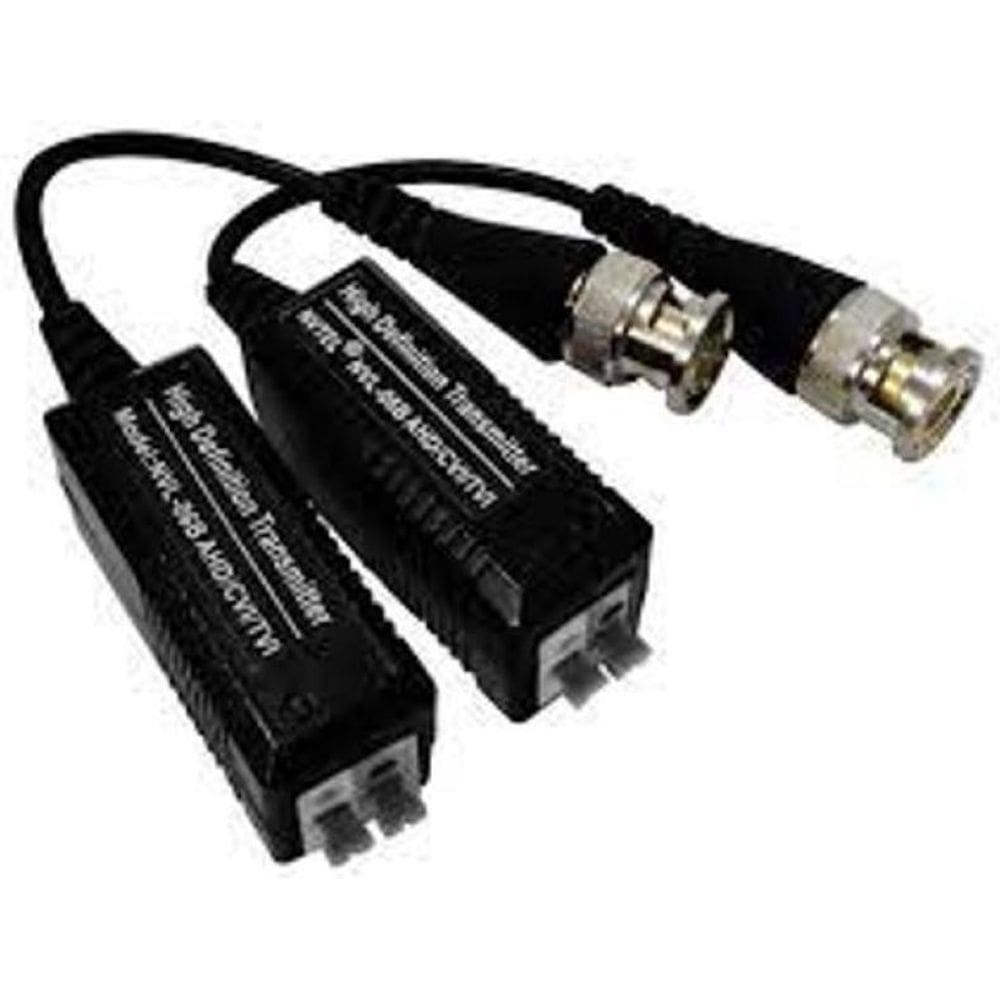 03 Pares Vídeo Balun Para Camera Intelbras Hd Cvi Multi Hd