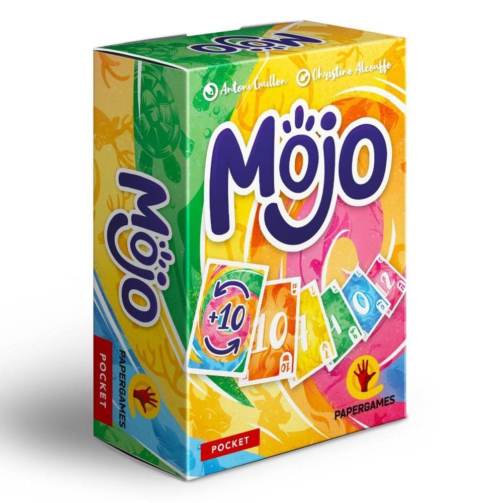Jogo De Cartas Mojo Papergames - Jogo Em Família Divertido