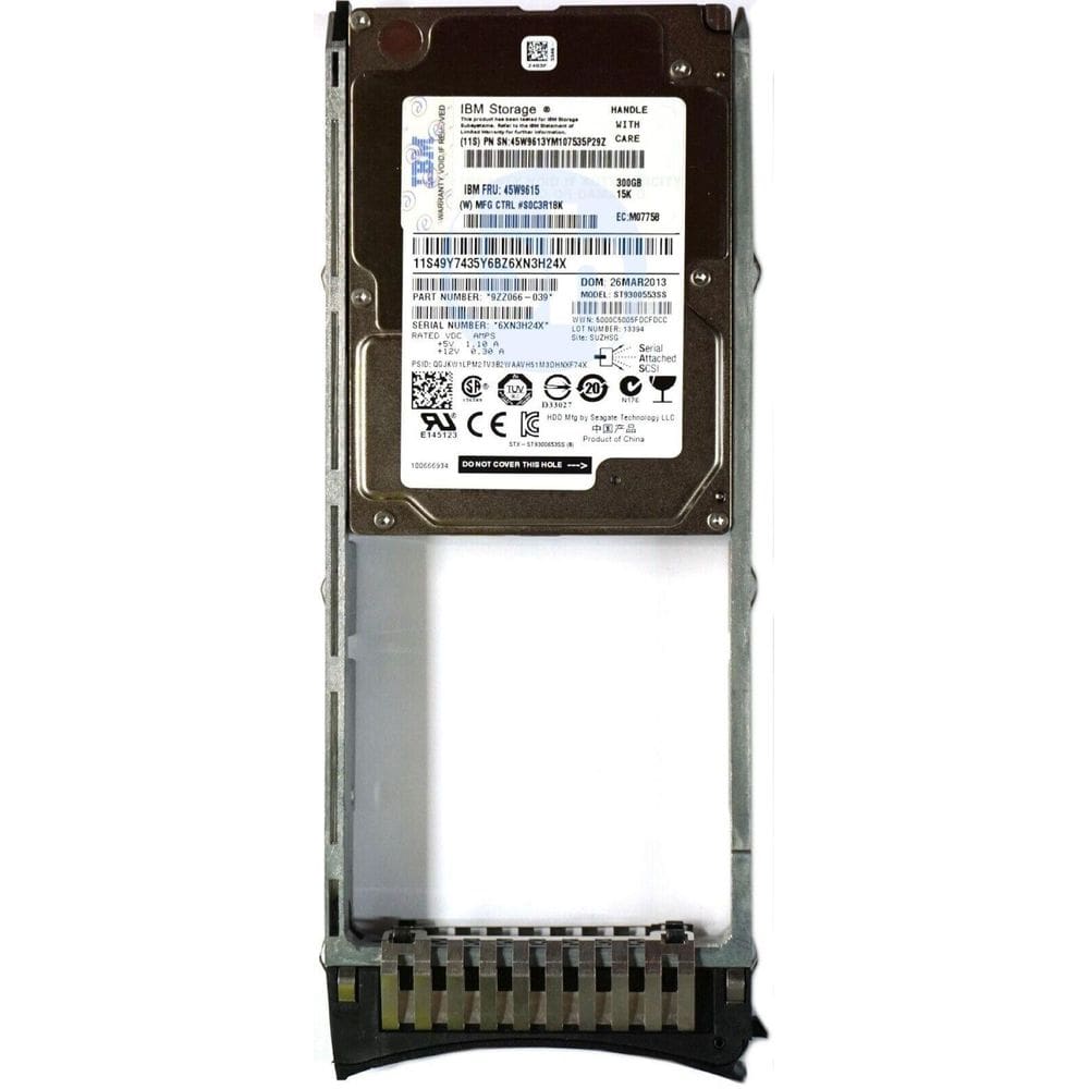 Hd Sas Ibm 300gb 15k 2.5 ST9300553SS Seagate