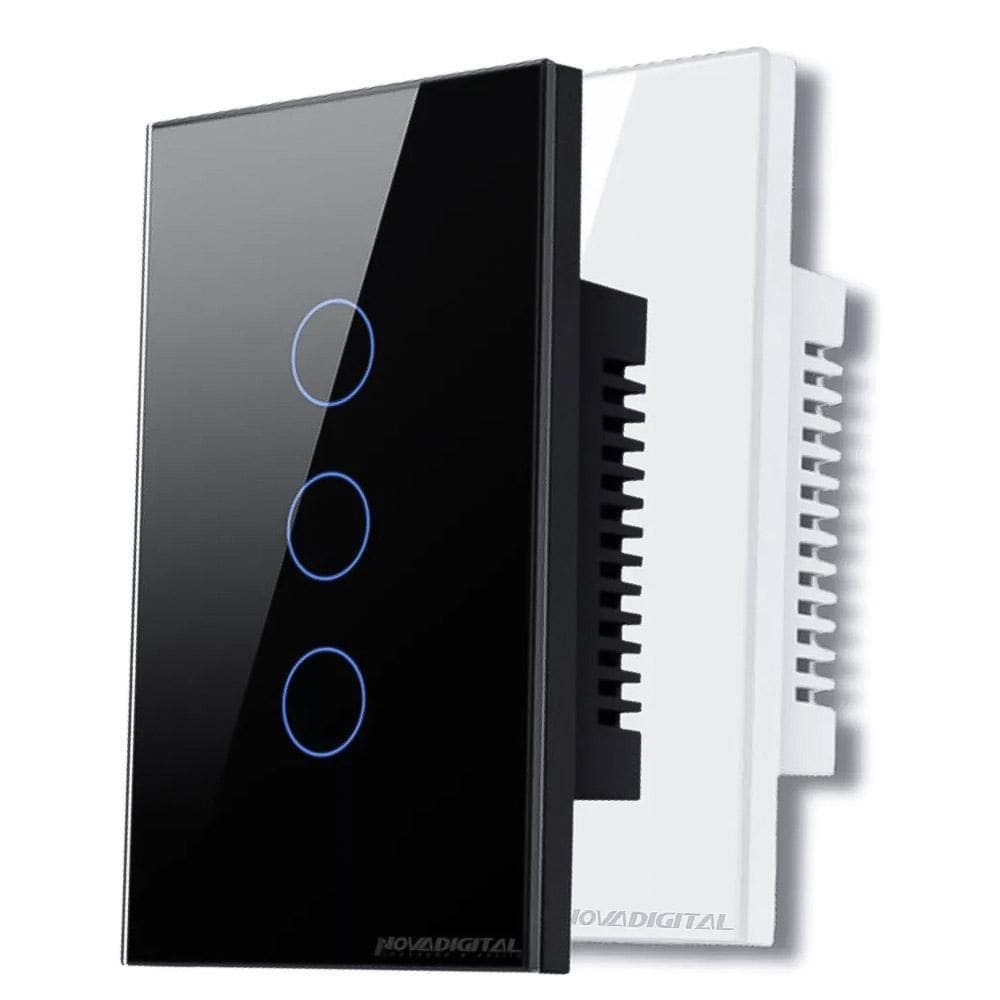 Interruptor Inteligente Touch Wifi 3-Botoes