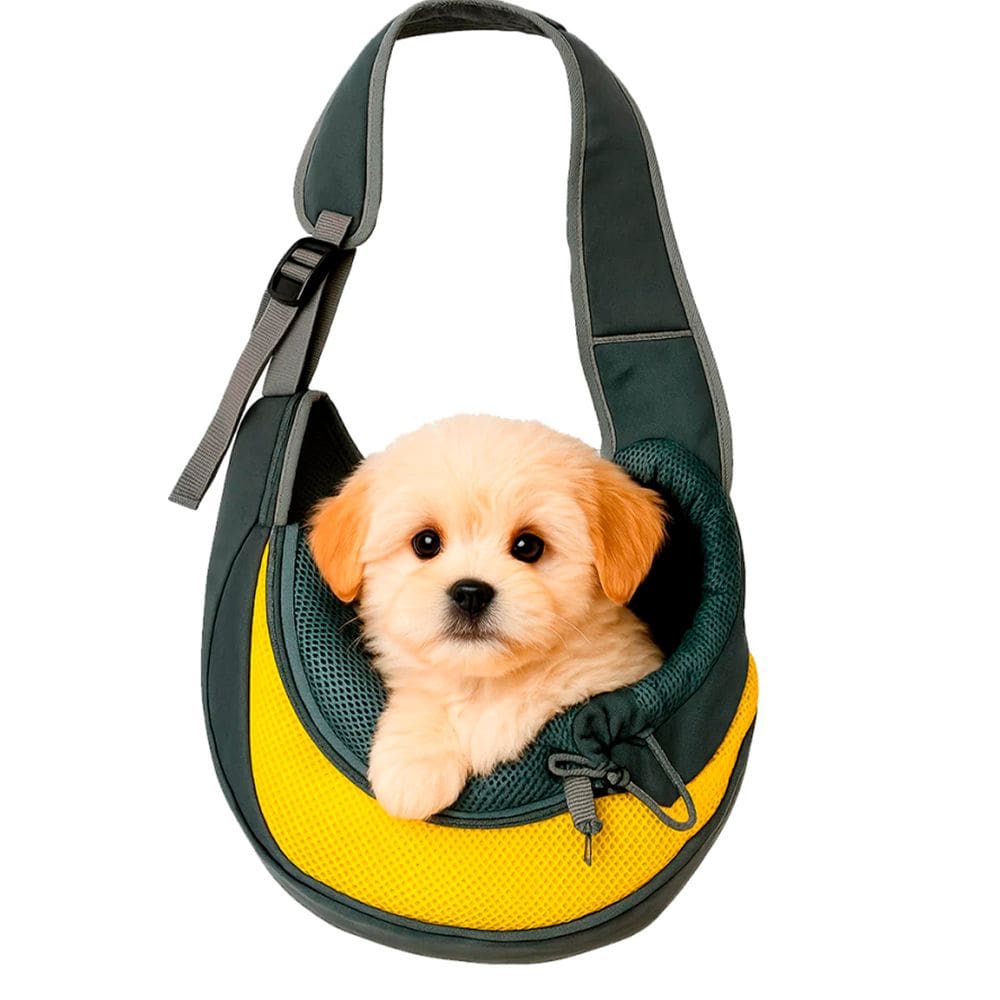 Bolsa Canguru Confortavel De Transporte Seguro Gato Cachorro Pets Mochila Pequeno Porte Ombro Costas Bag de Passeio