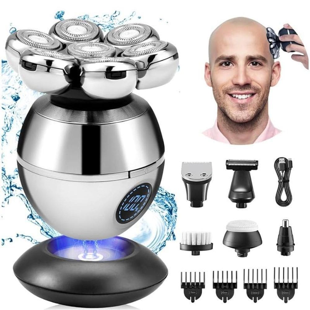 Máquina De Corte Raspa Careca Para Uso Em Casa Ou Viagens