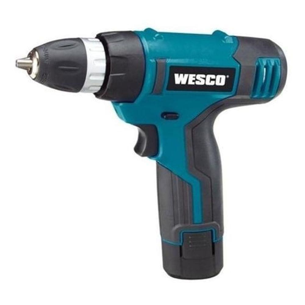 Furadeira Parafusadeira - Sem Fio - Wesco - Azul - 110V/220V