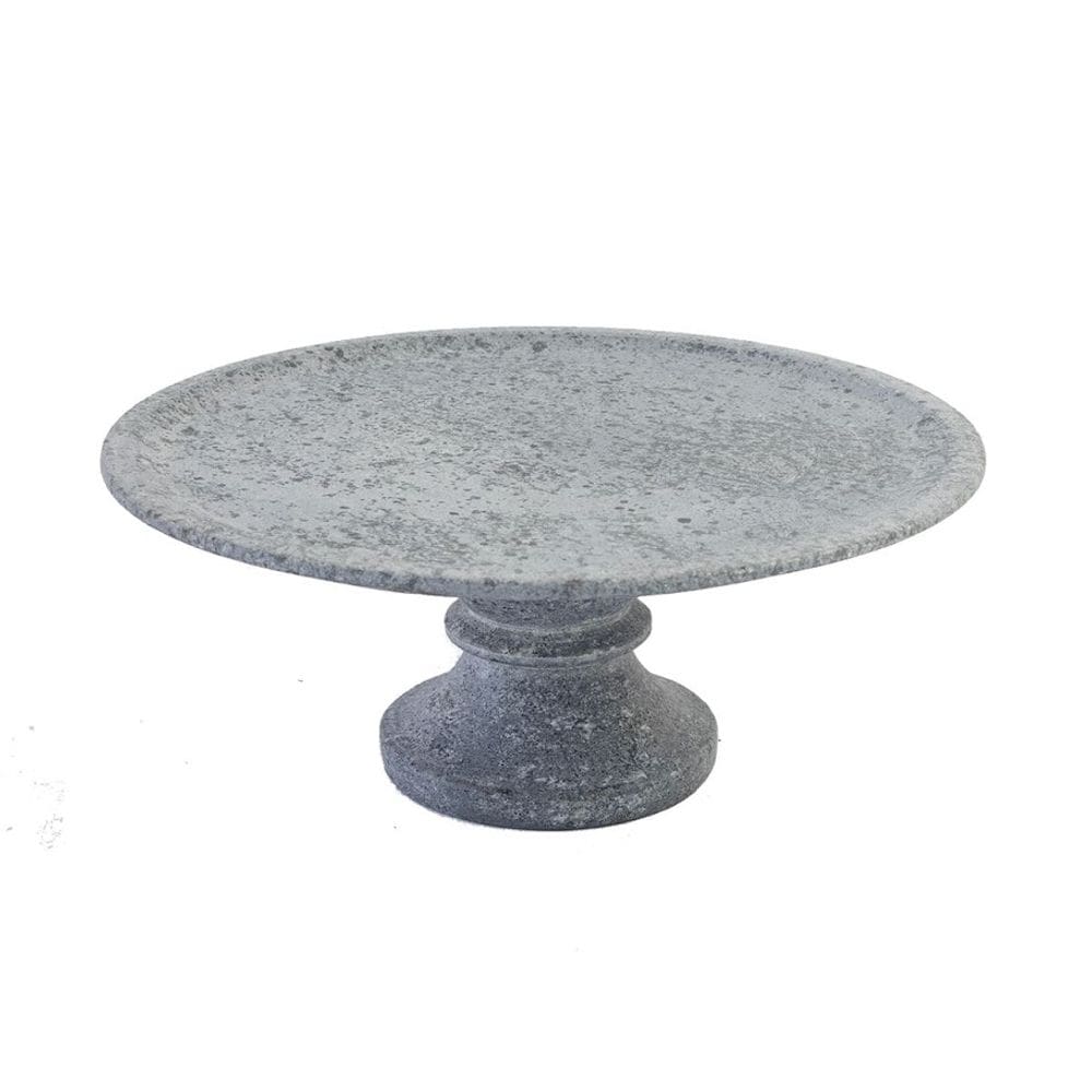 Suporte Para Bolo e Tortas em Pedra Sabão com Base 28x14cm