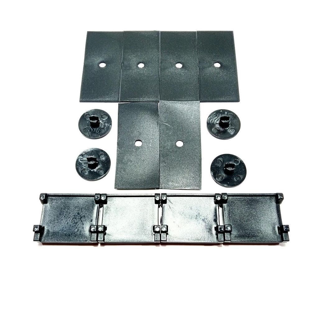 Jogo Calço Anti-Ruido Molejo Traseiro Chevrolet S10 14 Pçs