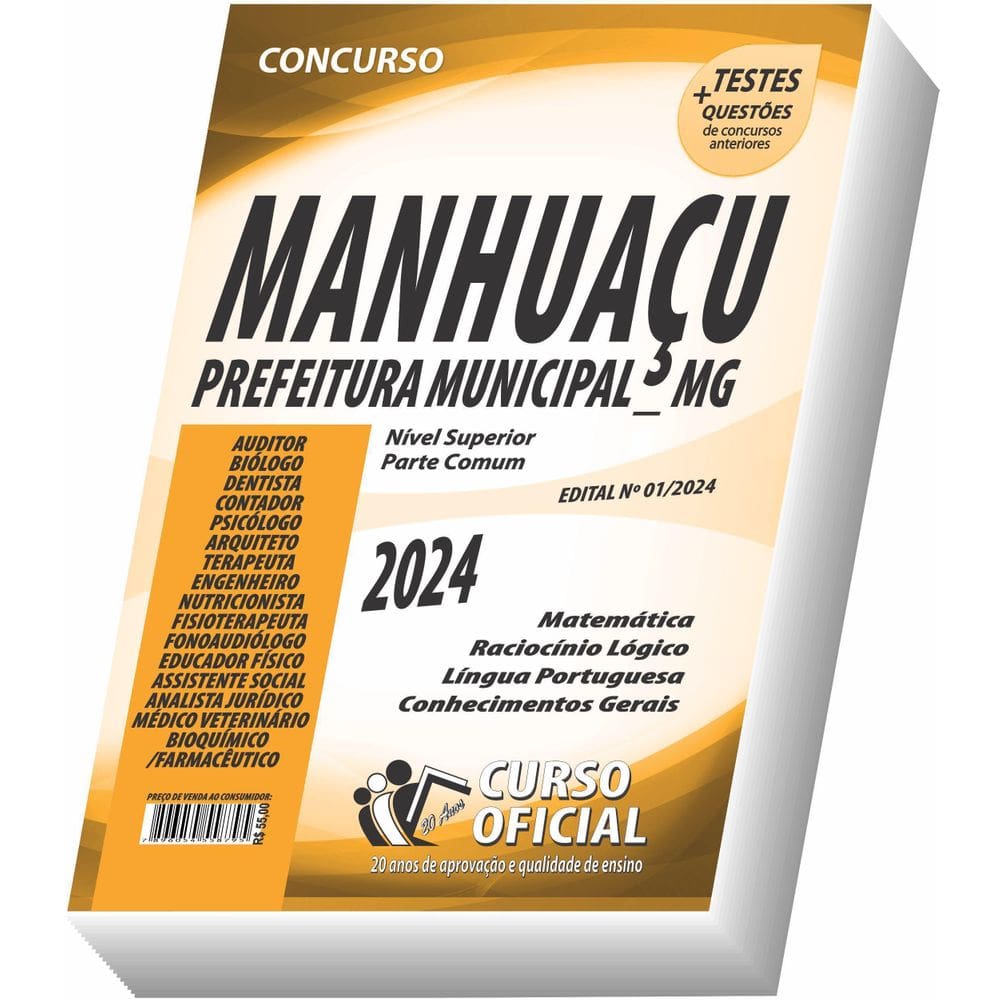 Apostila Manhuaçu - Mg - Nível Superior - Parte Comum