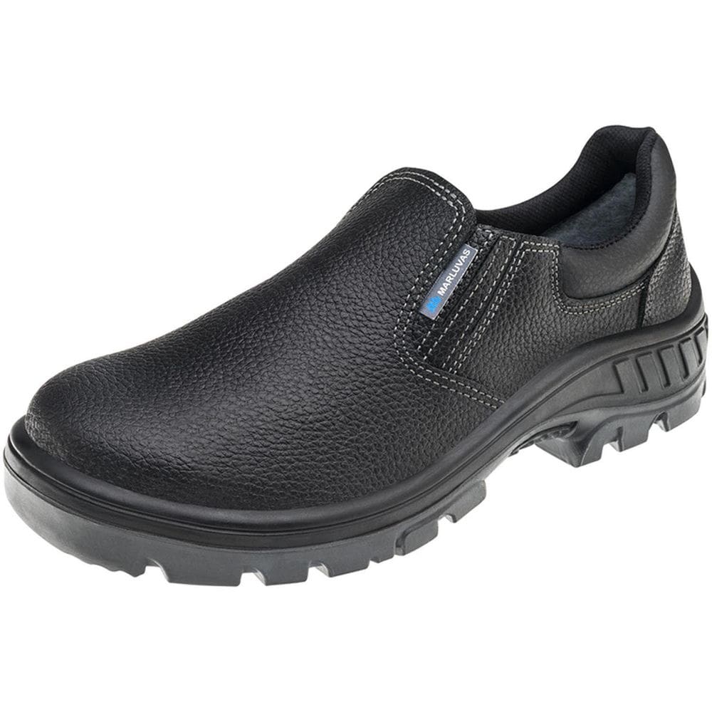 Sapato 95S19  90S19  Preto Elástico Bico Plástico Marluvas 3
