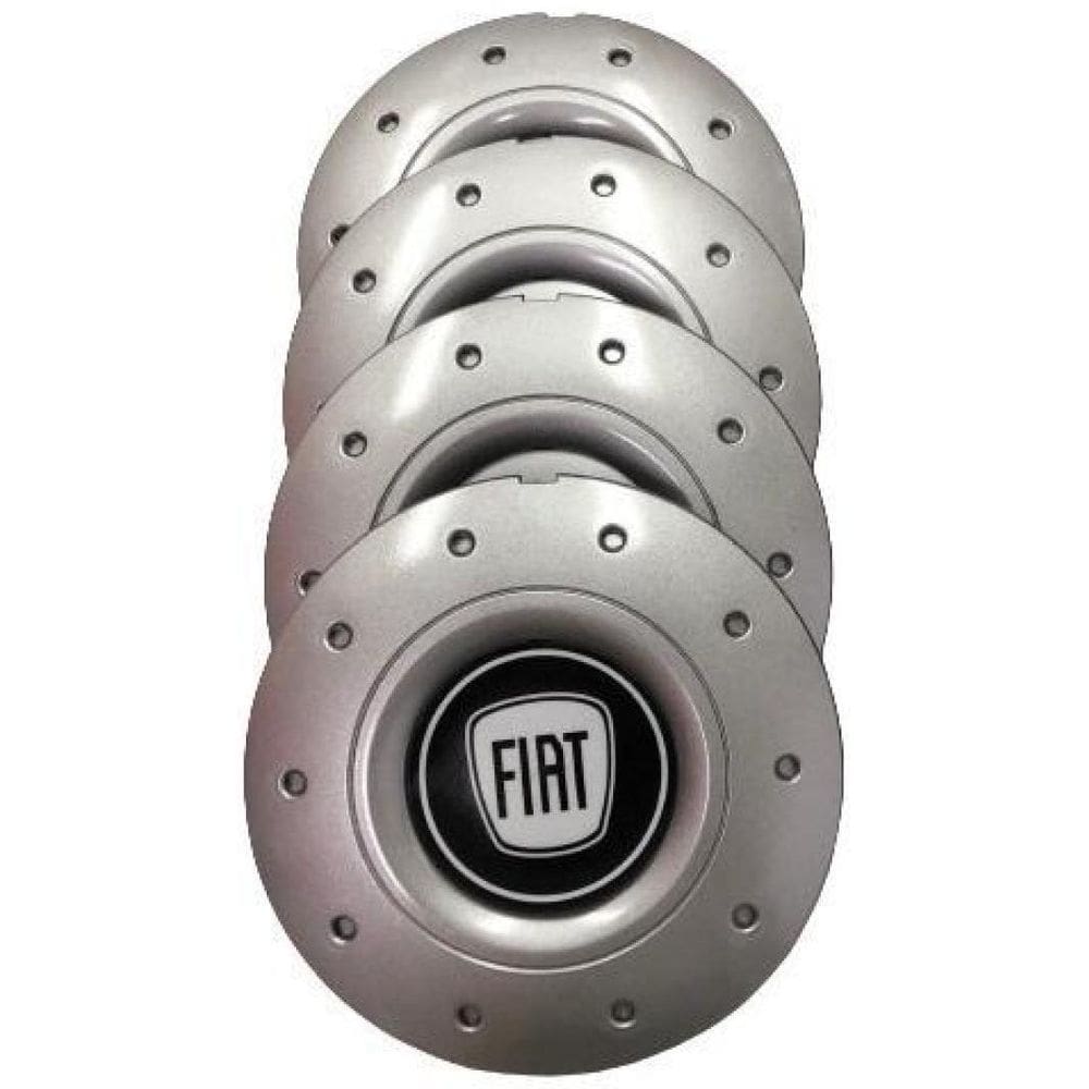 Calotas Miollo Fiat Doblo Aro 14 2010/2017 Amarok Prata