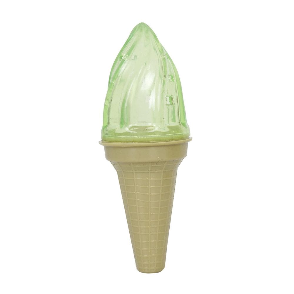 Juguete para Perro Pet Life `Lick N` Gnaw` Cono de Helado Refrigerante de Caucho