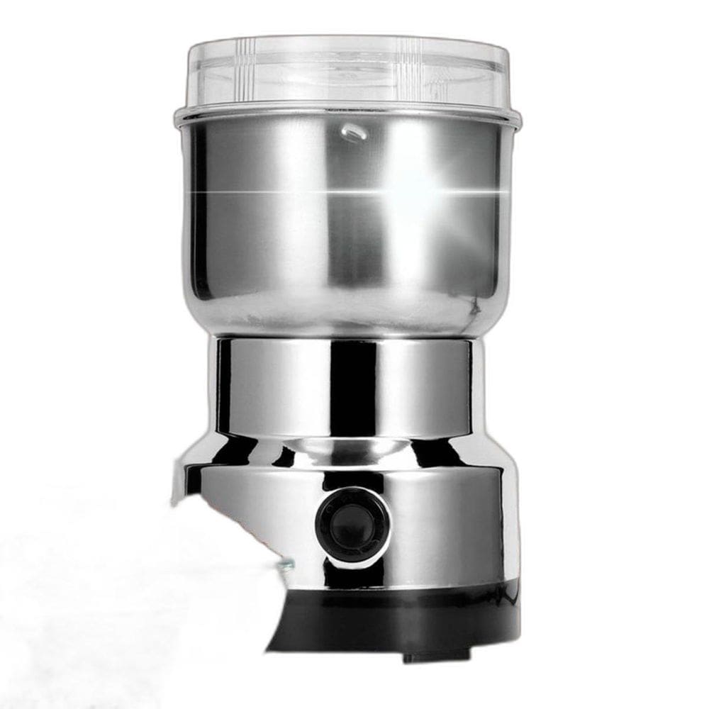 Moedor Grãos Elétrico Aço Inoxidável Bivolt Portátil Ideal