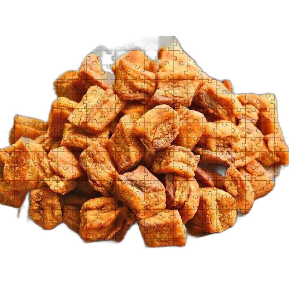 Quebra-Cabeça Comida De Boteco Torresmo De 300 Peças Em Mdf