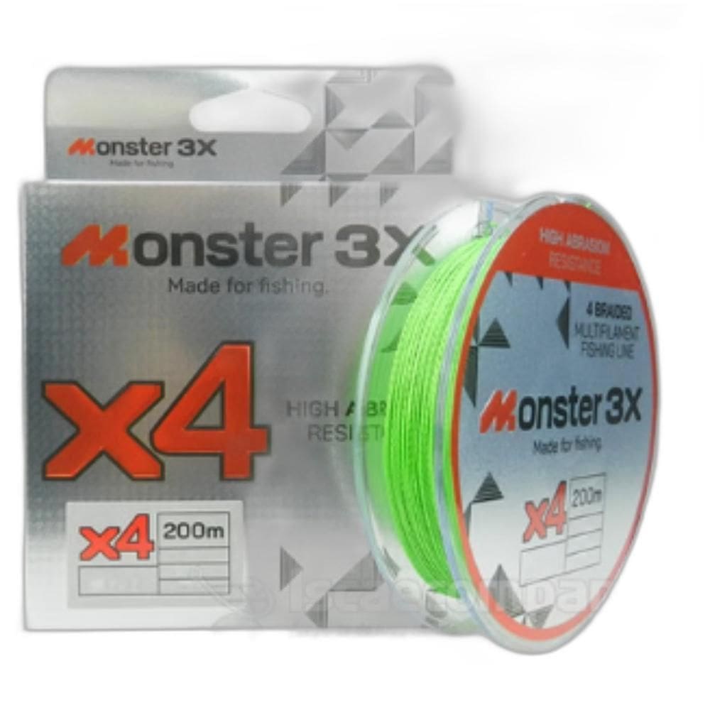 Monster 3X Linha De Multifilamento X8 7 44Mm 70Lb 31,8K 200M