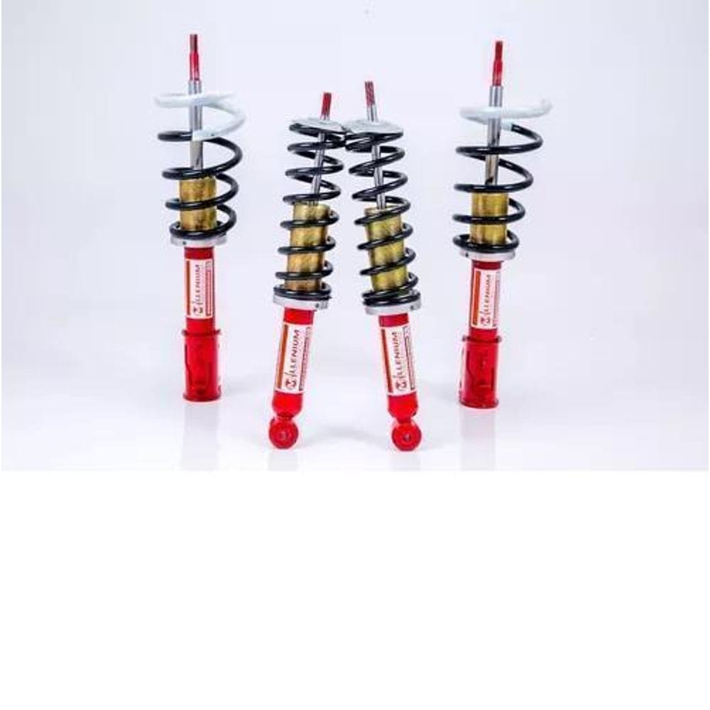 Kit Suspensão Rosca Regulavel Clio 1.0 .. Par Traseiro.