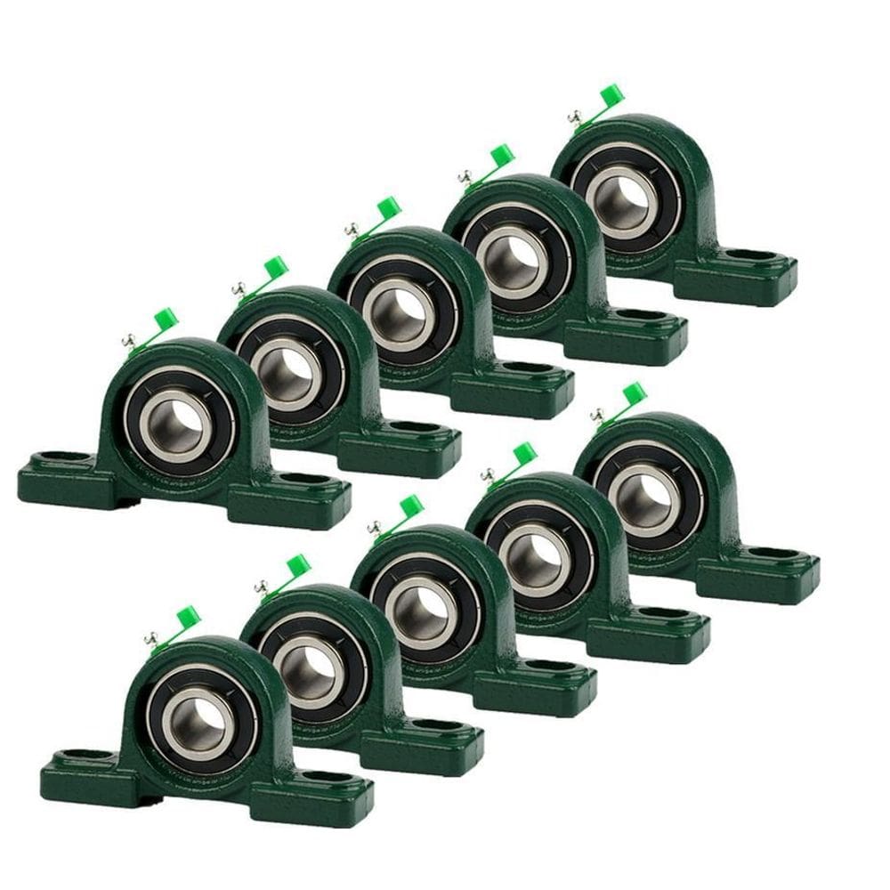 10 Mancal Pedestal Com Rolamento P208 40Mm