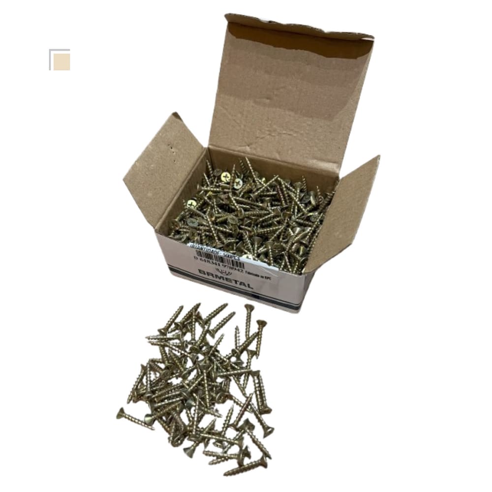 Parafuso Philips 4x25 Chipboard 4,0x25 Caixa 500un