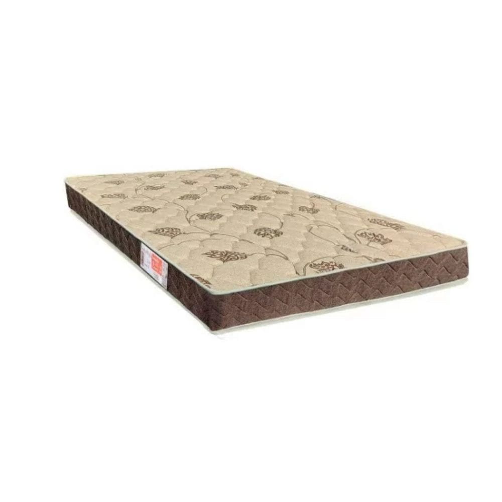 Colchão Solteiro Espuma D33 14x88cm Comfortpedic Line Bege/Marrom