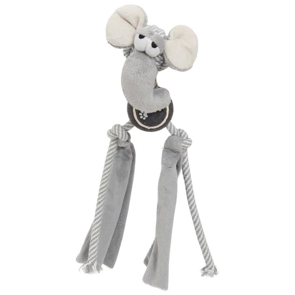 Juguete para Perro Pet Life `Pata de Tenis` Multi-Texturas con Pelota de Tenis