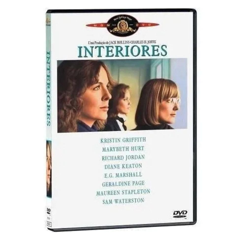 Dvd Interiores - Woody Allen - Edição Fox Slim -