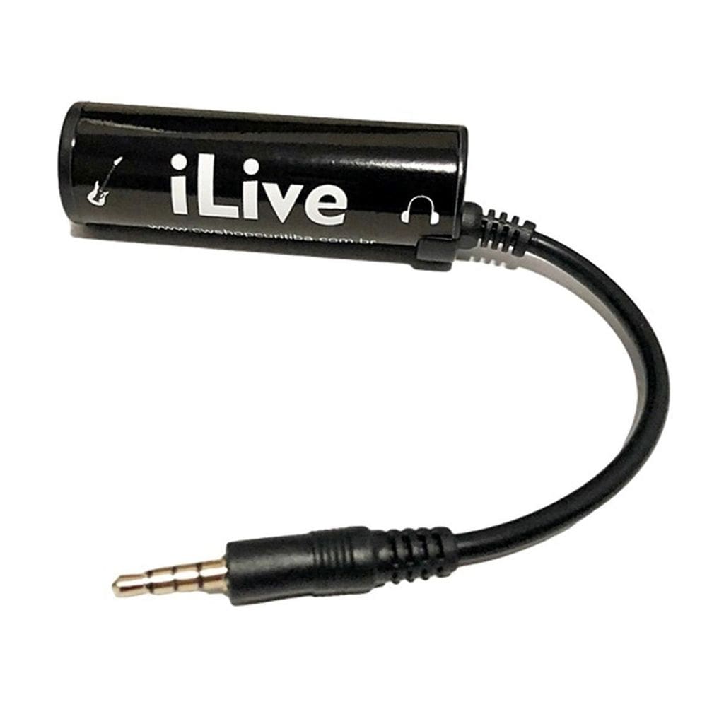 Ilive - Interface De Áudio Para Guitarra E Lives No Celular