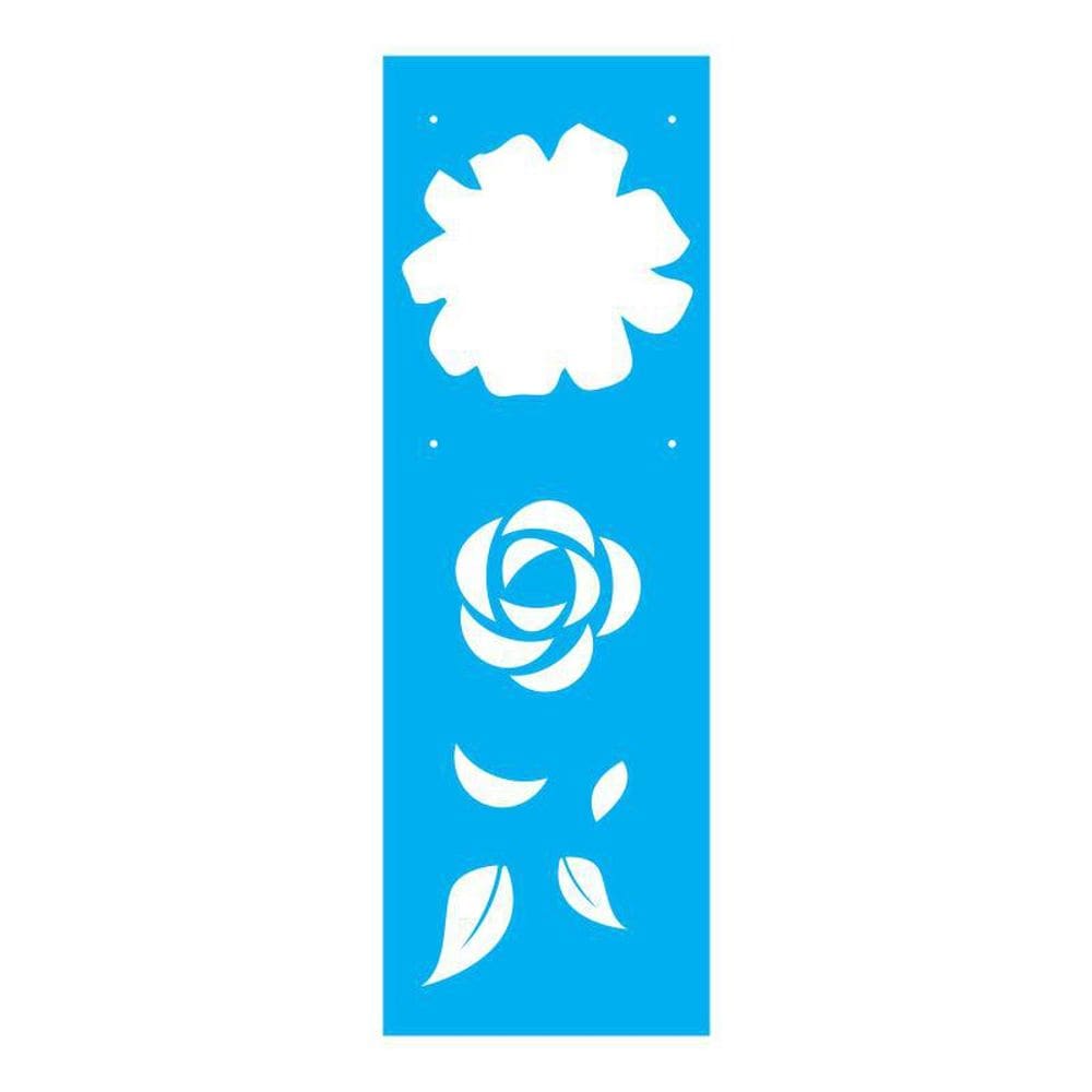 Stencil Tamako Floral - 10X30Cm - Ref 657