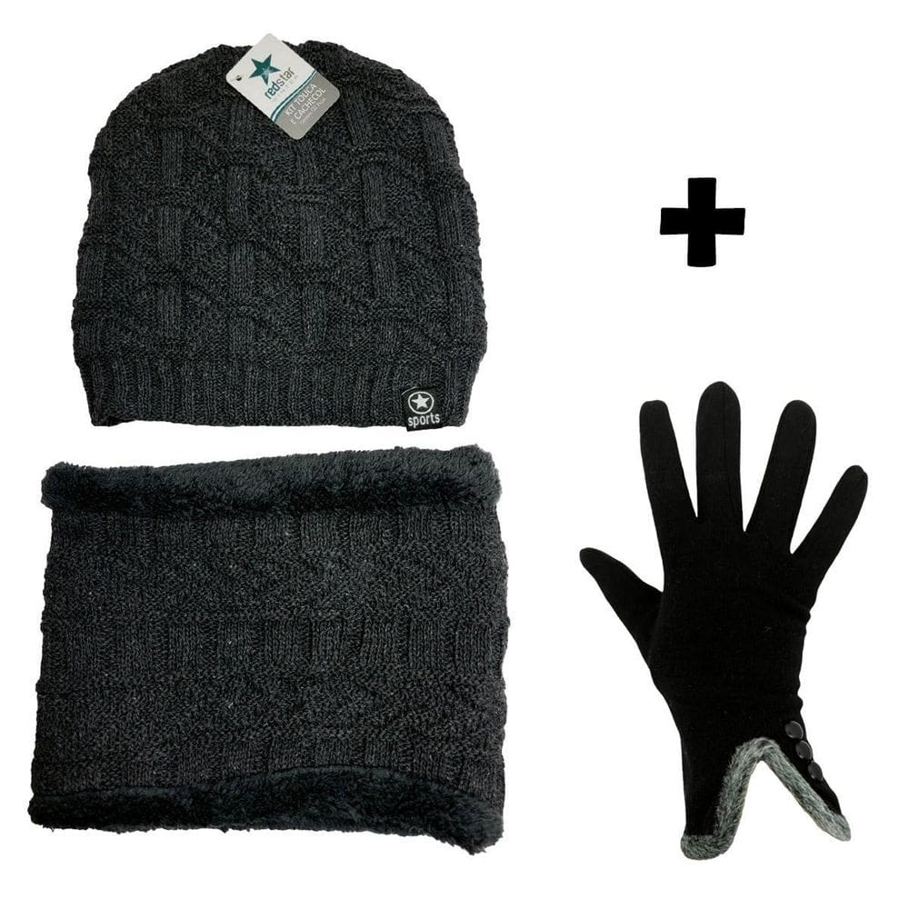 Cachecol Touca E Luva Pelinhos Forrada Inverno Frio Delicada