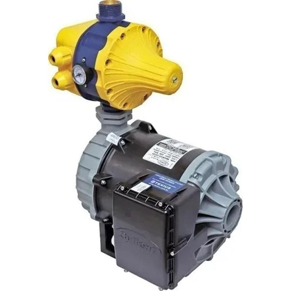 Bomba Pressurizador Com Pressostato Syllent 1 Cv